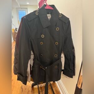 Old Navy Black Trench Coat